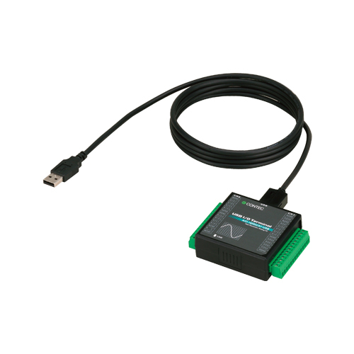 USB2.0対応　高精度アナログ入出力ターミナル