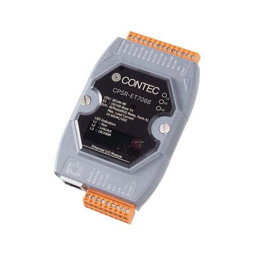 Ethernet リモートI/O フォトMOSリレー出力 8ch