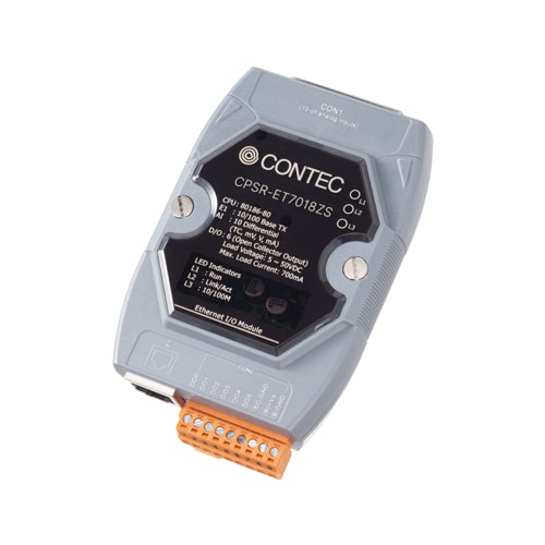 RS-485 リモートI/O 熱電対センサ入力 10ch