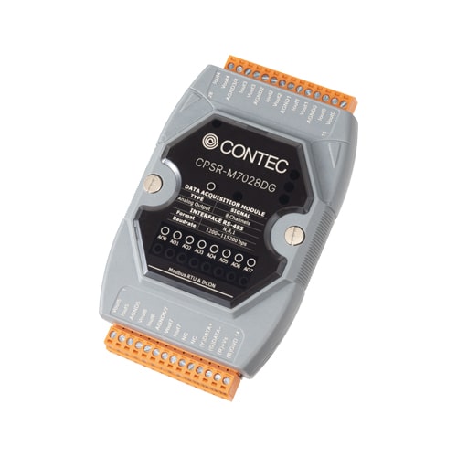 RS-485 リモートI/O アナログ出力 12bit 8ch