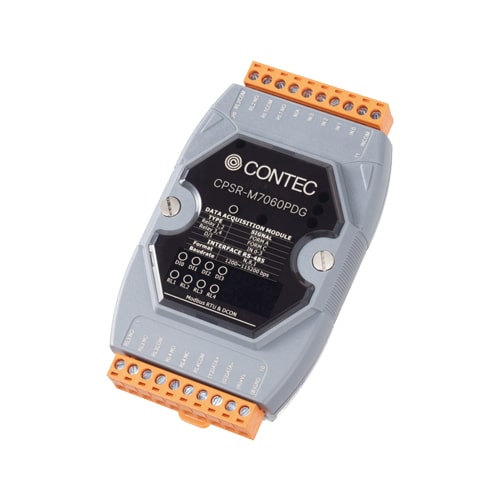 RS-485 リモートI/O パワーリレー出力 4ch / 4ch DI (カウンタ)