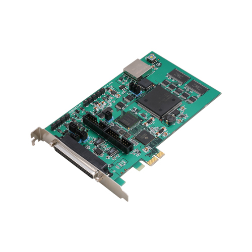 PCI Express 対応 1MSPS 12 ビット分解能 アナログ入出力ボード