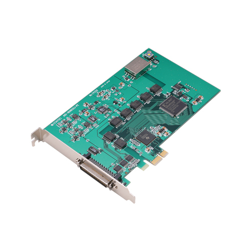 PCI Express対応絶縁型16ビット分解能アナログ入出力ボード