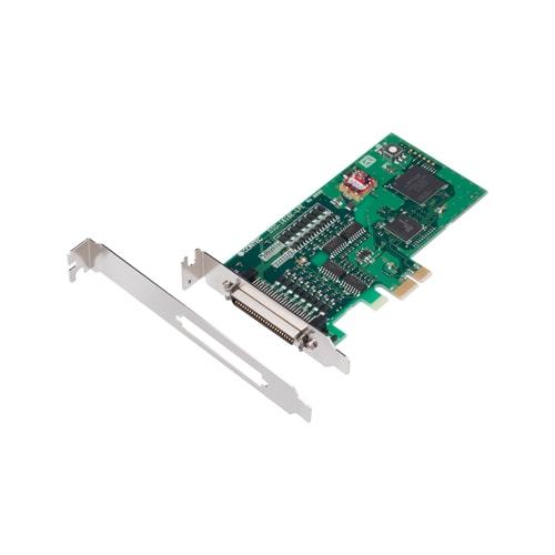 絶縁型デジタル入出力ボード PCI Express対応 Low Profile サイズ(電源内蔵)