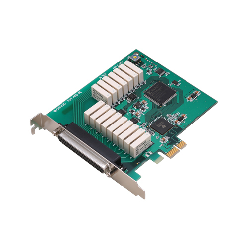 PCI Express対応独立コモンリードリレー接点デジタル出力ボード