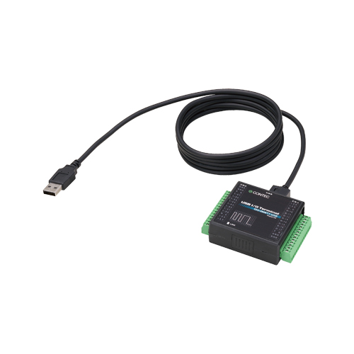 デジタル入出力 USB I/Oターミナル 8ch/8ch (非絶縁 5VDC-TTL)