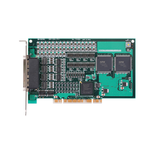 PCI対応 高速ラインドライバ出力8軸モーションコントロールボード