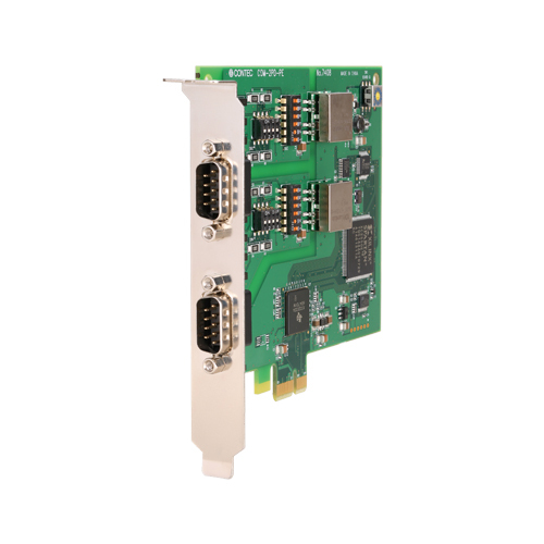 PCI Express対応 絶縁型RS-422A/485 2ch シリアル通信ボード